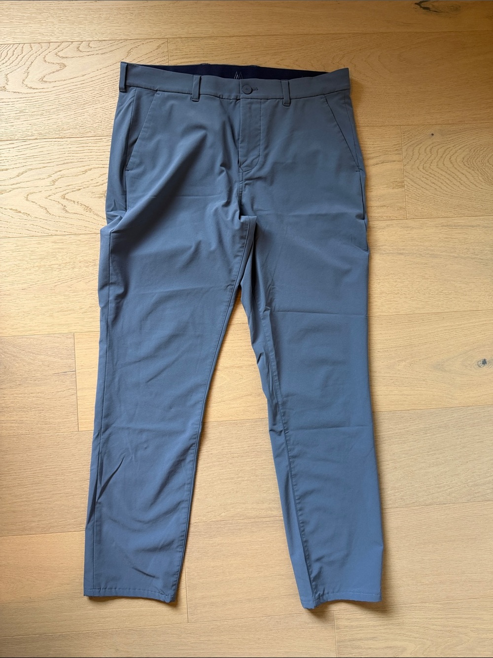 Men's Mizzen+Main Gray Slim Chino Pants